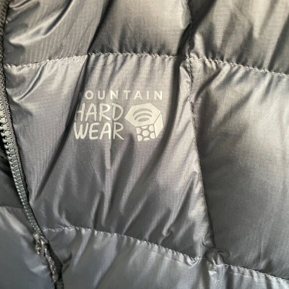 Women's Mountain Hardware Down XL Slate color - Picture 3 of 5